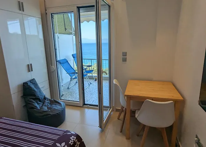 アパート Beachfront Palio Kavala