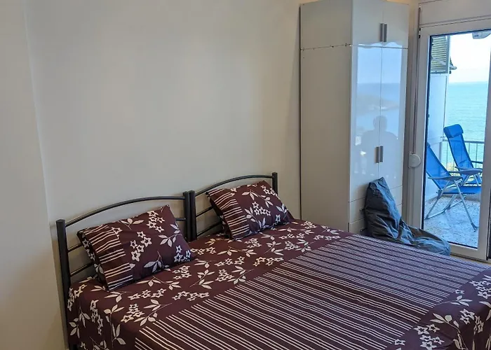 アパート Beachfront Palio Kavala PalaiónTsiflíkion
