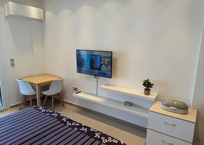 アパート Beachfront Palio Kavala PalaiónTsiflíkion